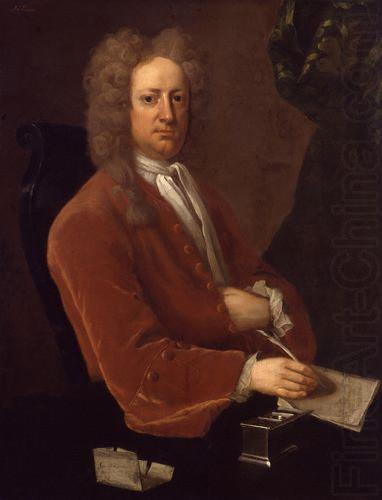 Michael Dahl Portrait of Joseph Addison china oil painting image